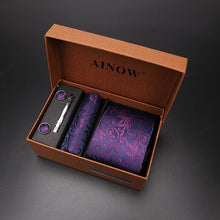 Load image into Gallery viewer, Premium Tie Set Gift Box