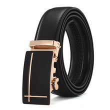 Load image into Gallery viewer, Dark Shaded Leather Belt
