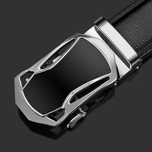 Load image into Gallery viewer, Dark Shaded Leather Belt