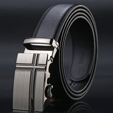 Load image into Gallery viewer, Dark Shaded Leather Belt
