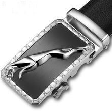 Load image into Gallery viewer, Dark Shaded Leather Belt