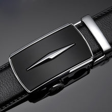 Load image into Gallery viewer, Dark Shaded Leather Belt