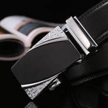 Load image into Gallery viewer, Dark Shaded Leather Belt