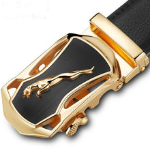 Load image into Gallery viewer, Dark Shaded Leather Belt