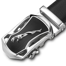 Load image into Gallery viewer, Dark Shaded Leather Belt