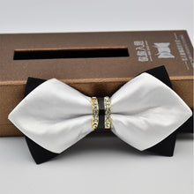 Load image into Gallery viewer, Novelty Rhinestone Pre Tied Bow Ties for Men