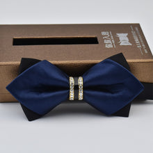 Load image into Gallery viewer, Novelty Rhinestone Pre Tied Bow Ties for Men