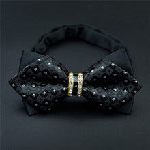 Load image into Gallery viewer, Novelty Rhinestone Pre Tied Bow Ties for Men