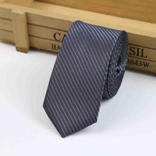 Load image into Gallery viewer, Simple Plain Narrow Tie
