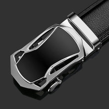 Load image into Gallery viewer, Dark Shaded Leather Belt

