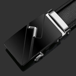 Dark Shaded Leather Belt