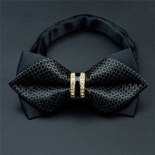 Load image into Gallery viewer, Novelty Rhinestone Pre Tied Bow Ties for Men
