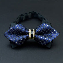 Load image into Gallery viewer, Novelty Rhinestone Pre Tied Bow Ties for Men
