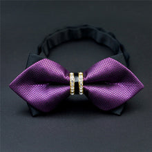 Load image into Gallery viewer, Novelty Rhinestone Pre Tied Bow Ties for Men
