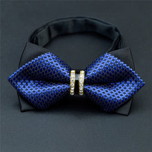 Load image into Gallery viewer, Novelty Rhinestone Pre Tied Bow Ties for Men
